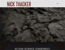 Tablet Screenshot of nickthacker.com